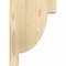 Ekena Millwork Alpine Rough Sawn Corbel, Douglas Fir, 4"W x 10"D x 14"H COR04X10X14ALP00RDF - alternate 2